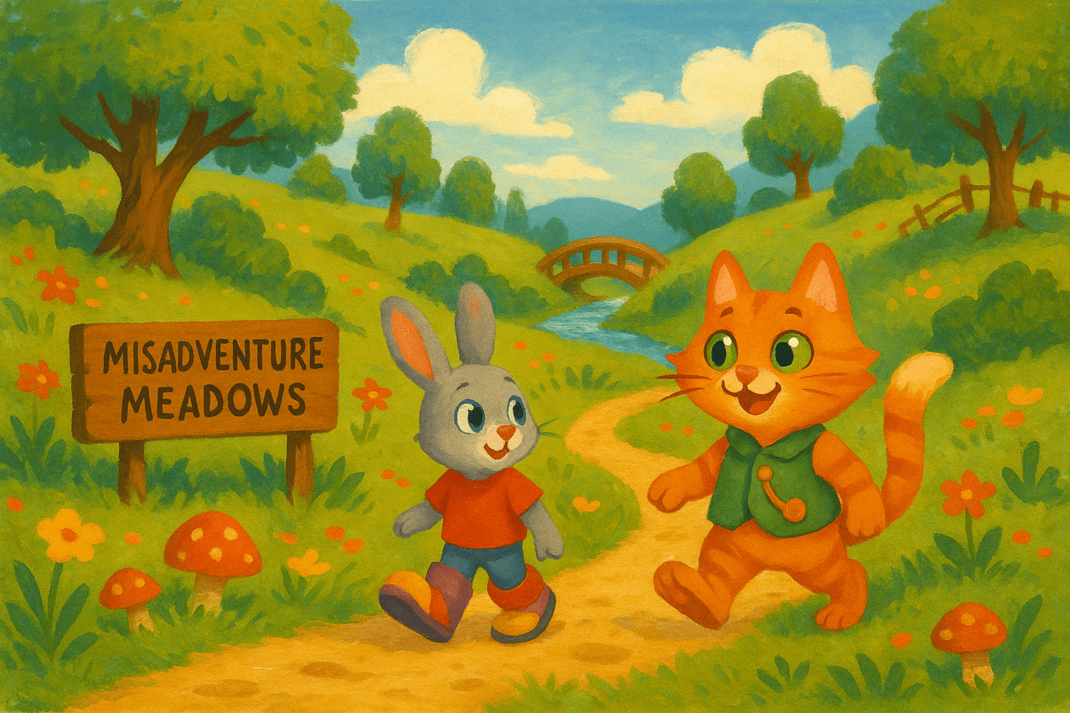 Cover image for Misadventure Meadows