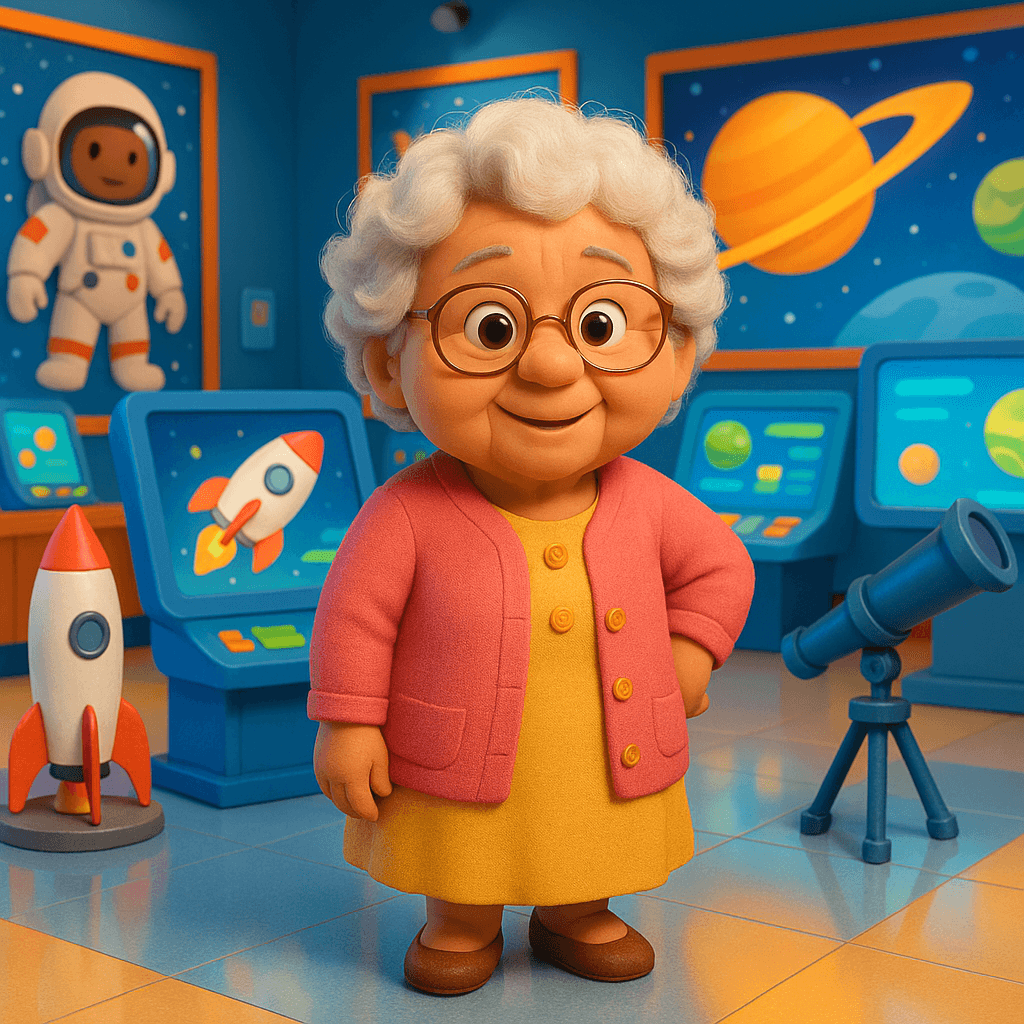 Cover image for Grandma Ruby's Space Adventures