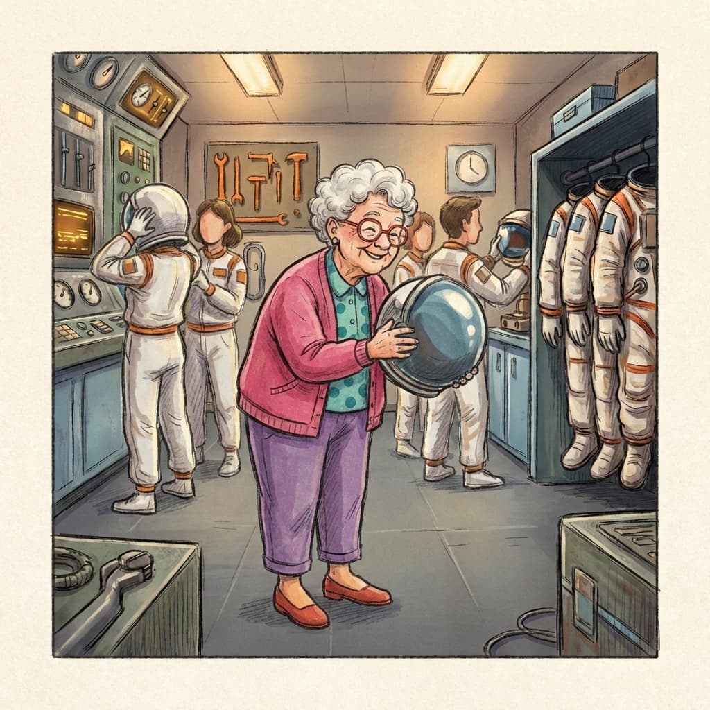 Astronaut Helper Training