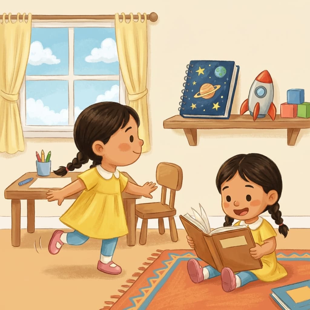 Isla Opens Her Cosmic Scrapbook