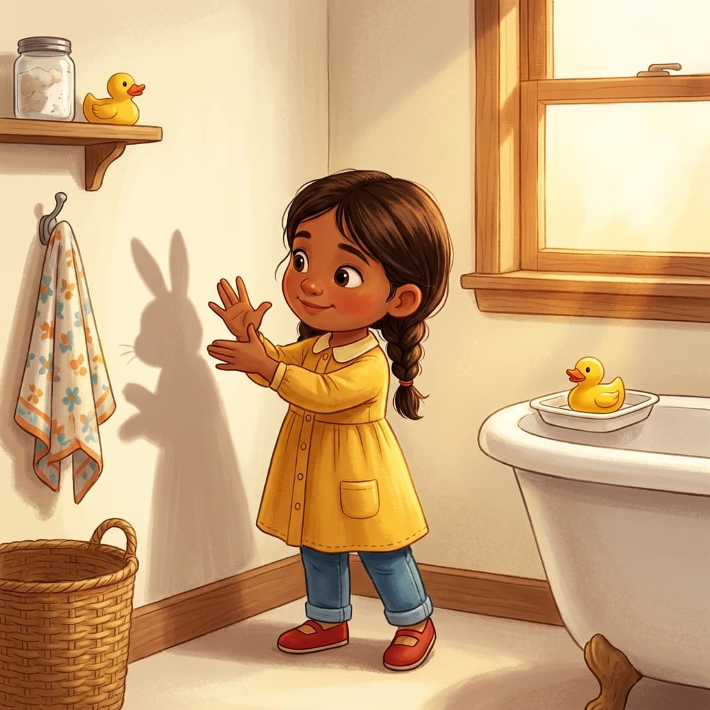 Cover image for Isla's Shadow Puppet Bunny