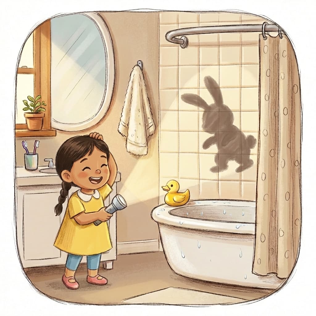 Flashlight in Action