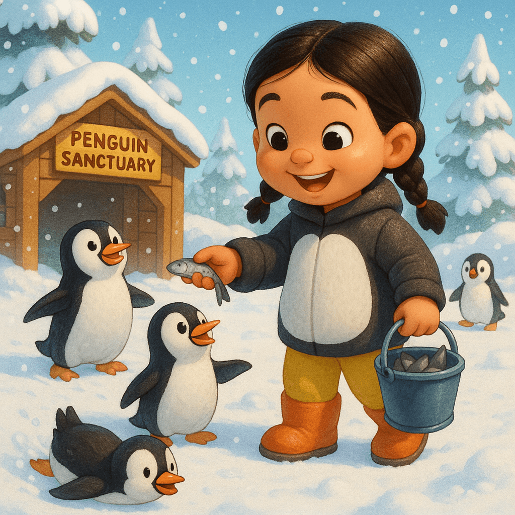 Isla the Penguin Caretaker