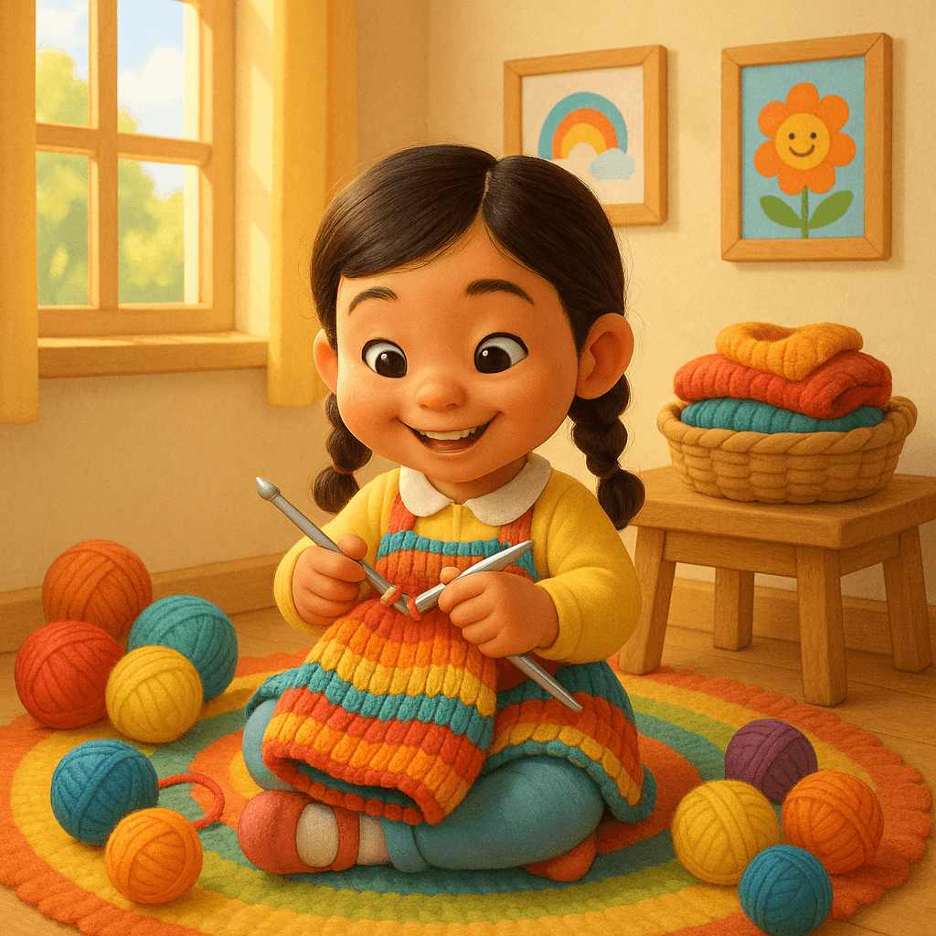 Isla the Cozy Sweater Knitter