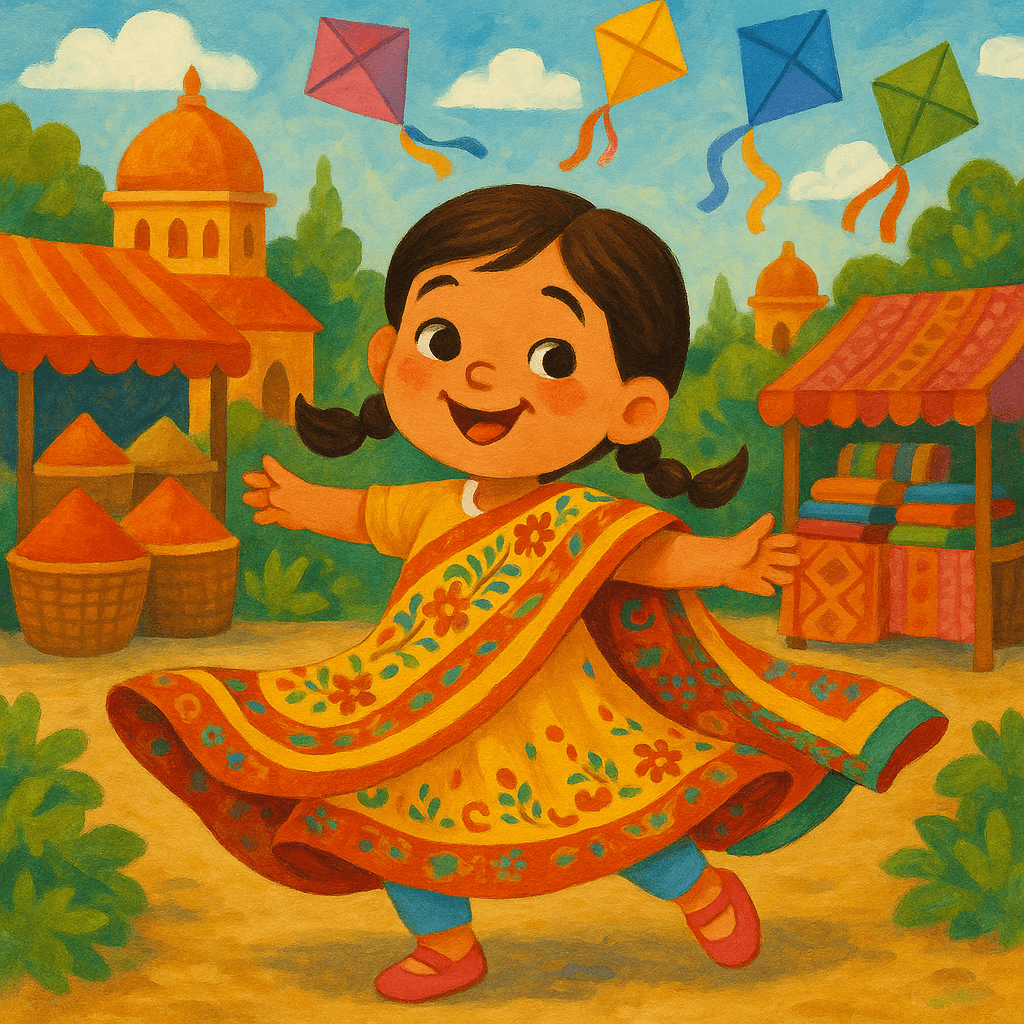 Bright Colors of India